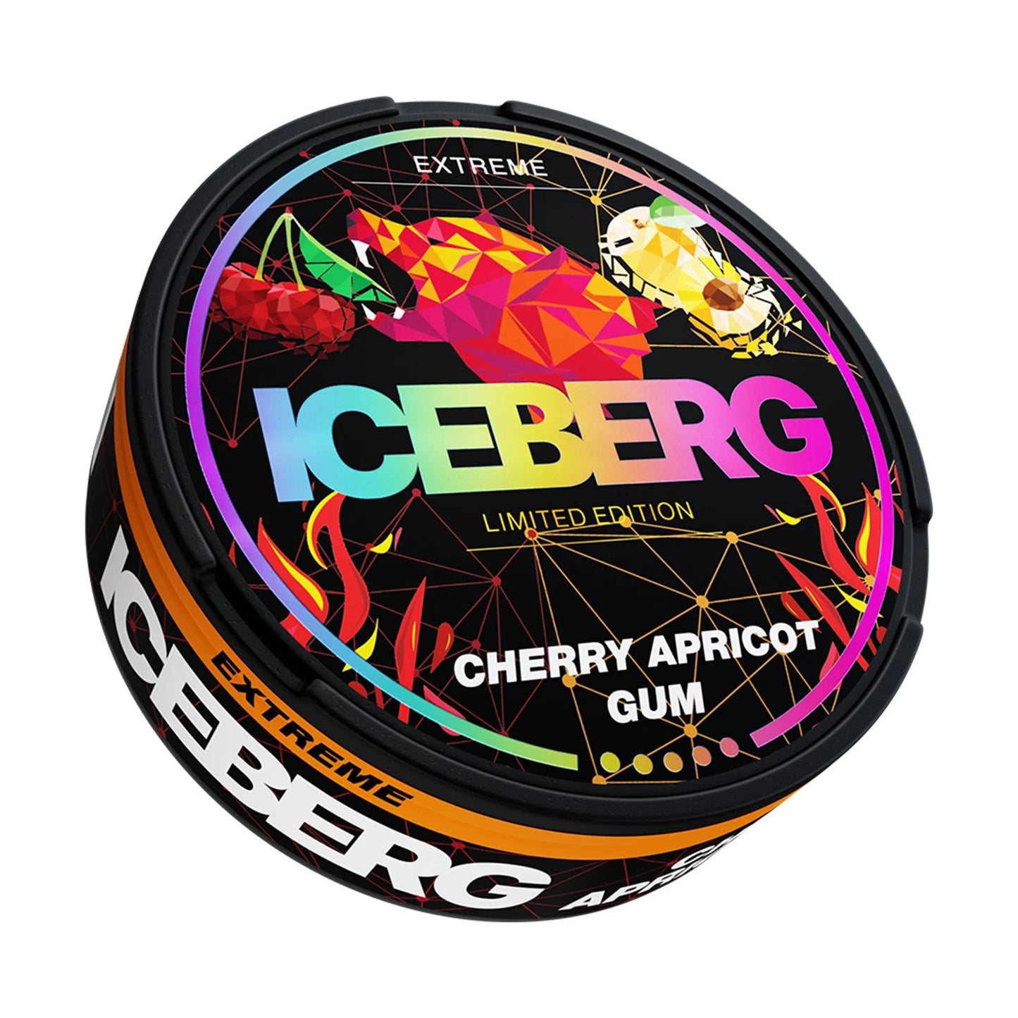 Iceberg Cerise Abricot Gomme